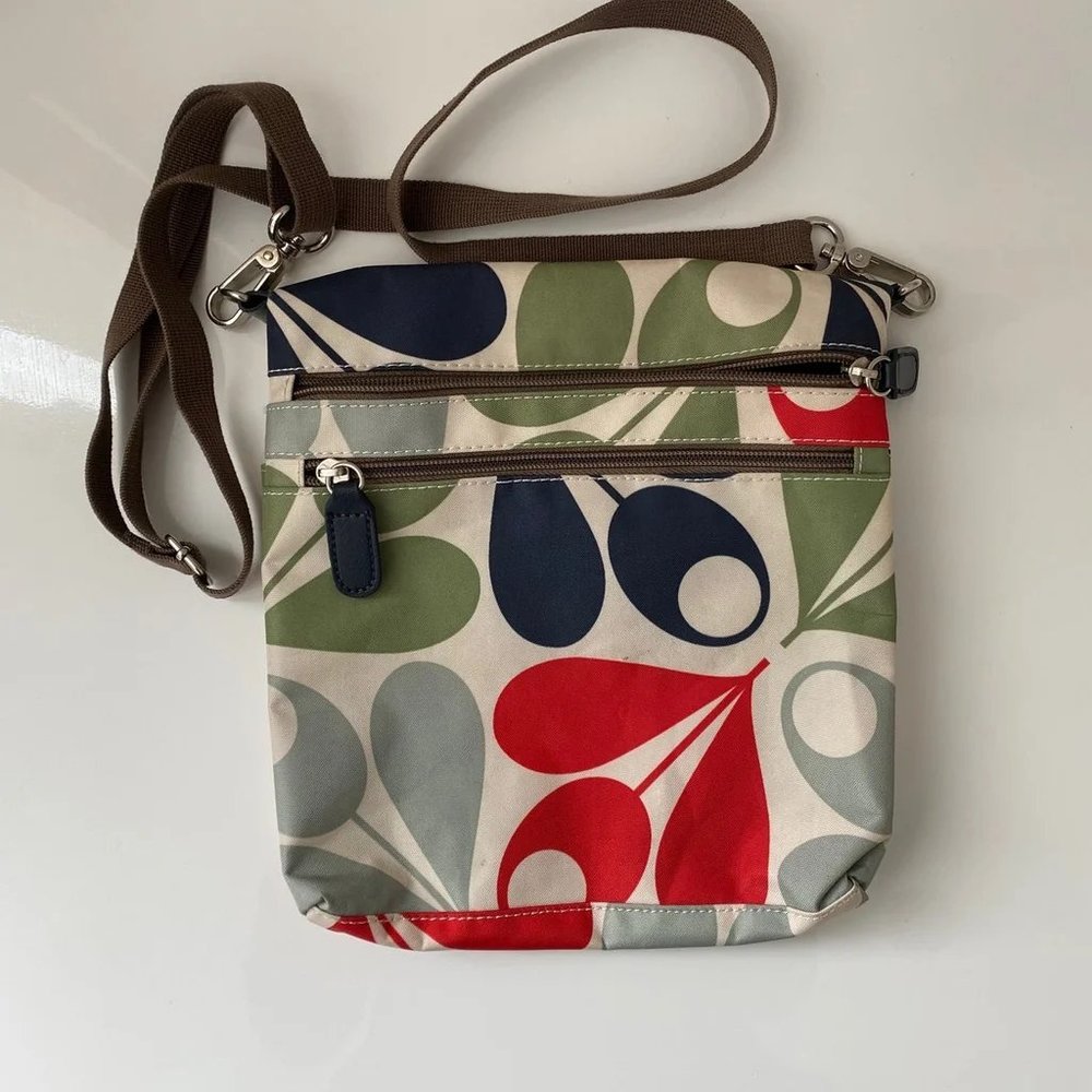 Orla Kiely Crossbody Multi-Color Flowers